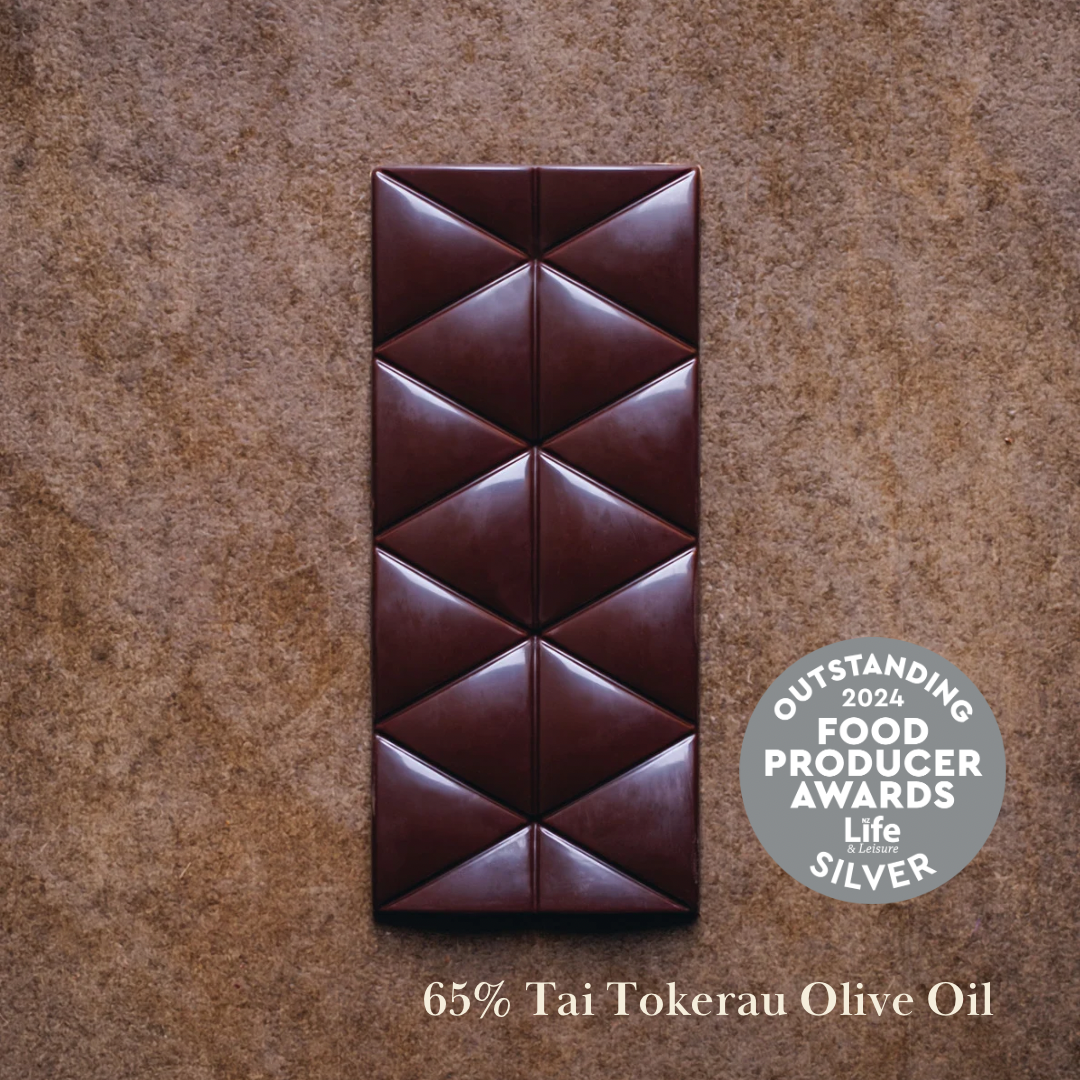 Te Tai Tokerau Olive Oil Dark Chocolate 65%