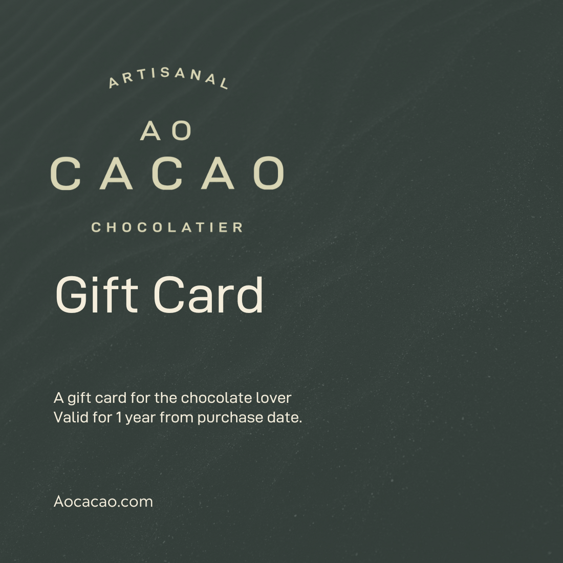 Ao Cacao Online Gift Card