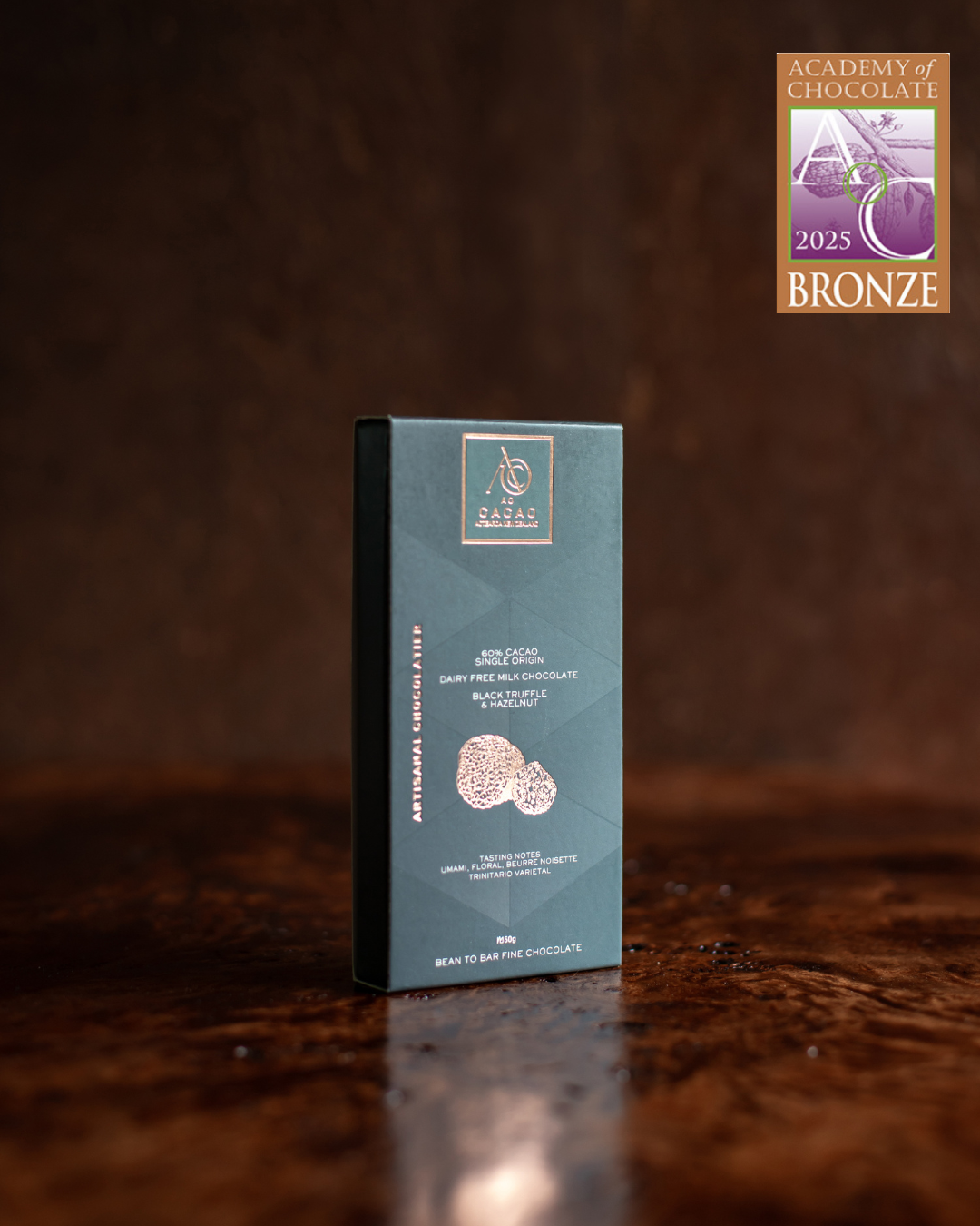 Pae Tiakarete 60% Harore Pango me te Hazelnut