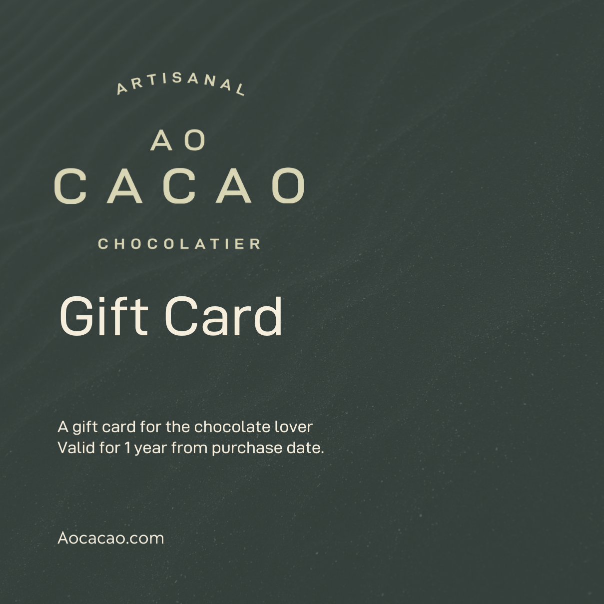 Ao Cacao Online Gift Card