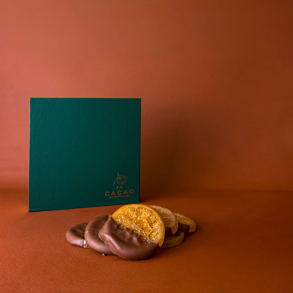 House Confit Orange Slices in Chocolate