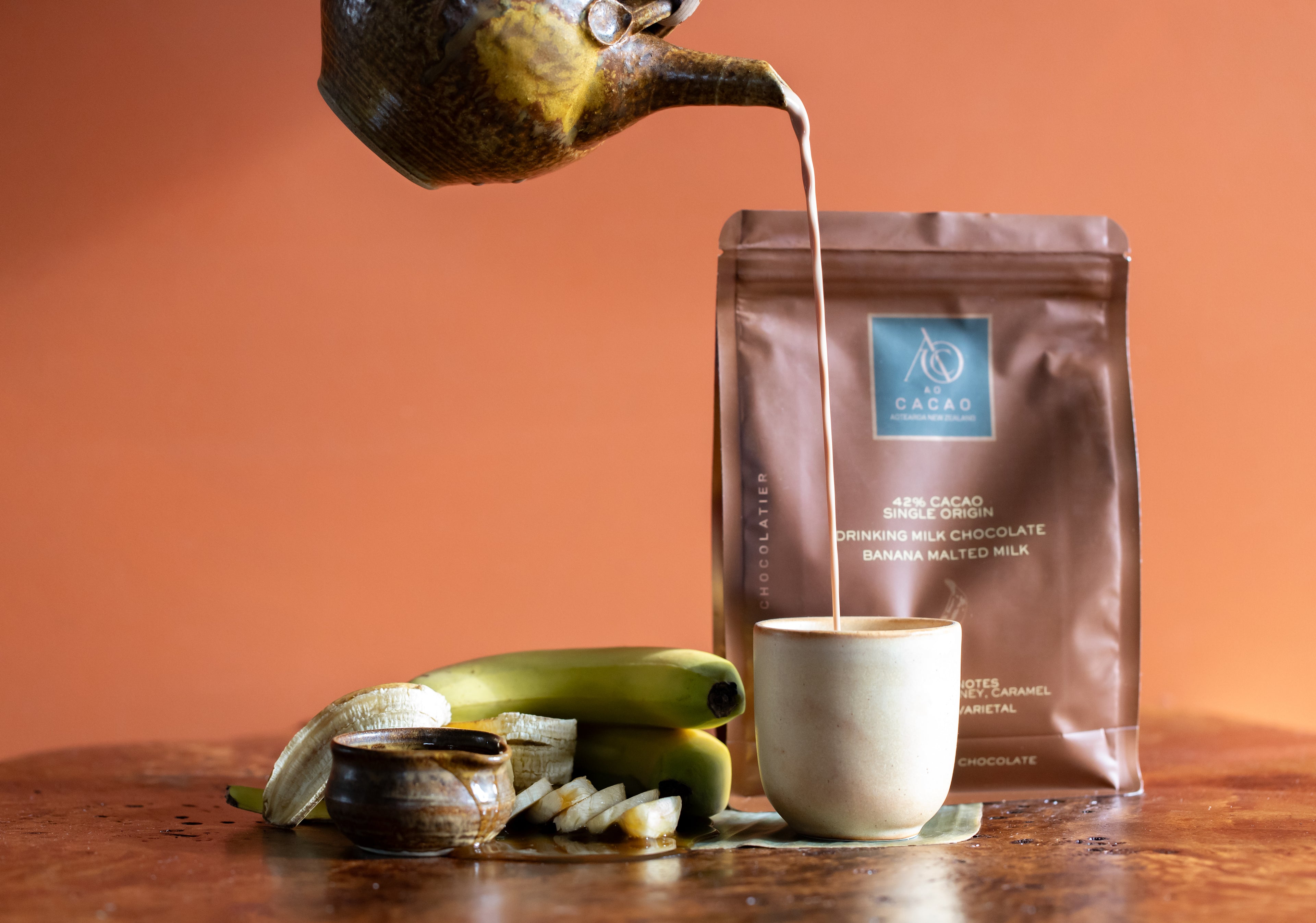 42% Banana Malted Milk Drinking Chocolate