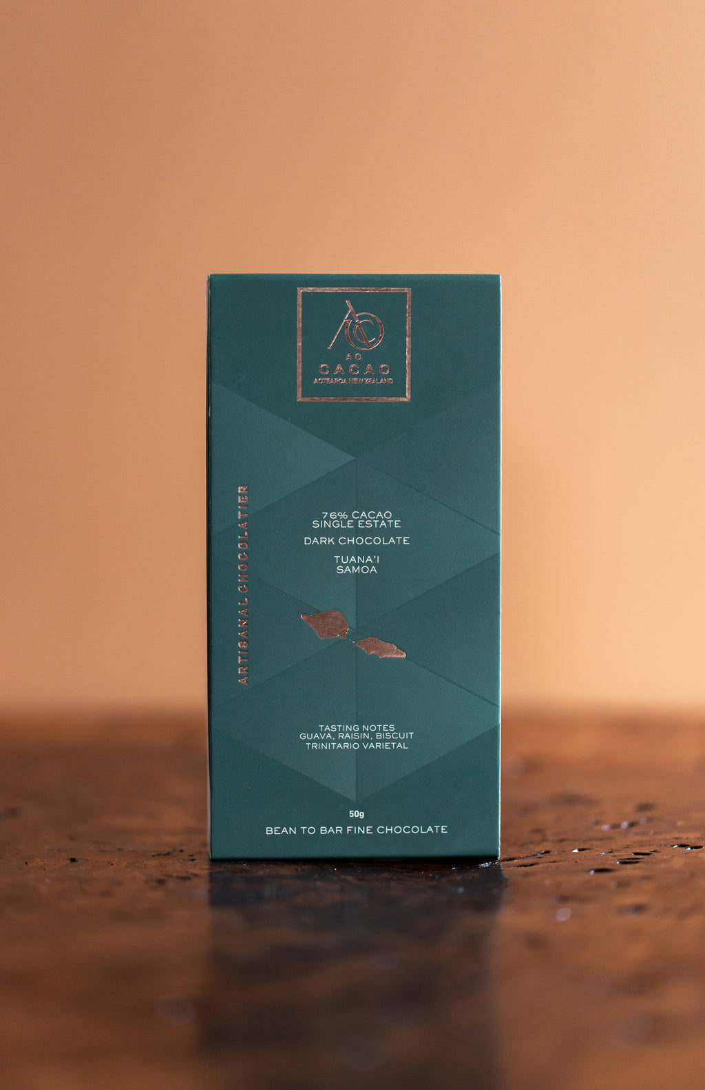 76% Single Estate Dark Chocolate Tuana'i, Samoa