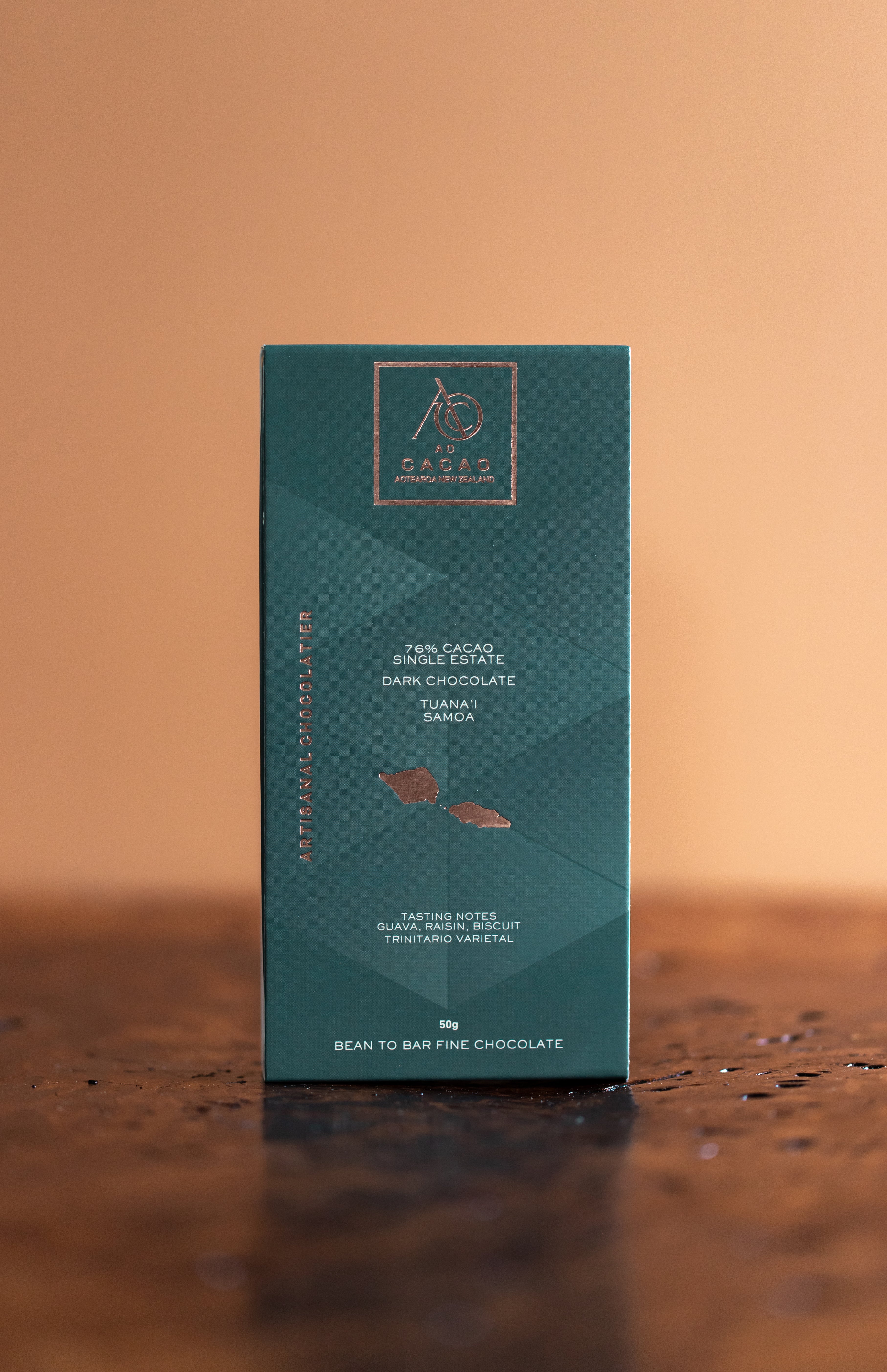76% Single Estate Dark Chocolate Tuana'i, Samoa