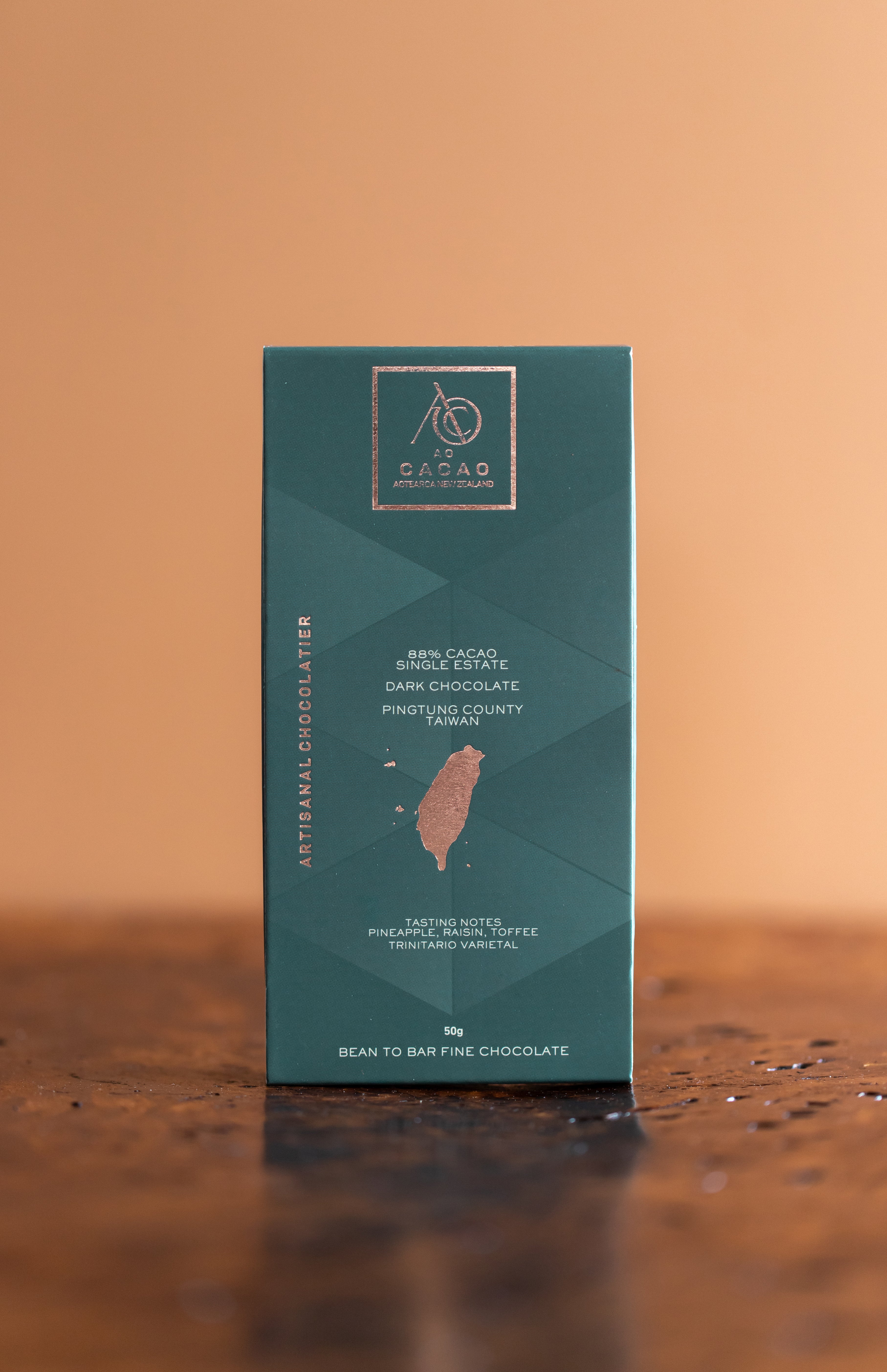 88% Single Estate Dark Chocolate Pingtung County, Taiwan