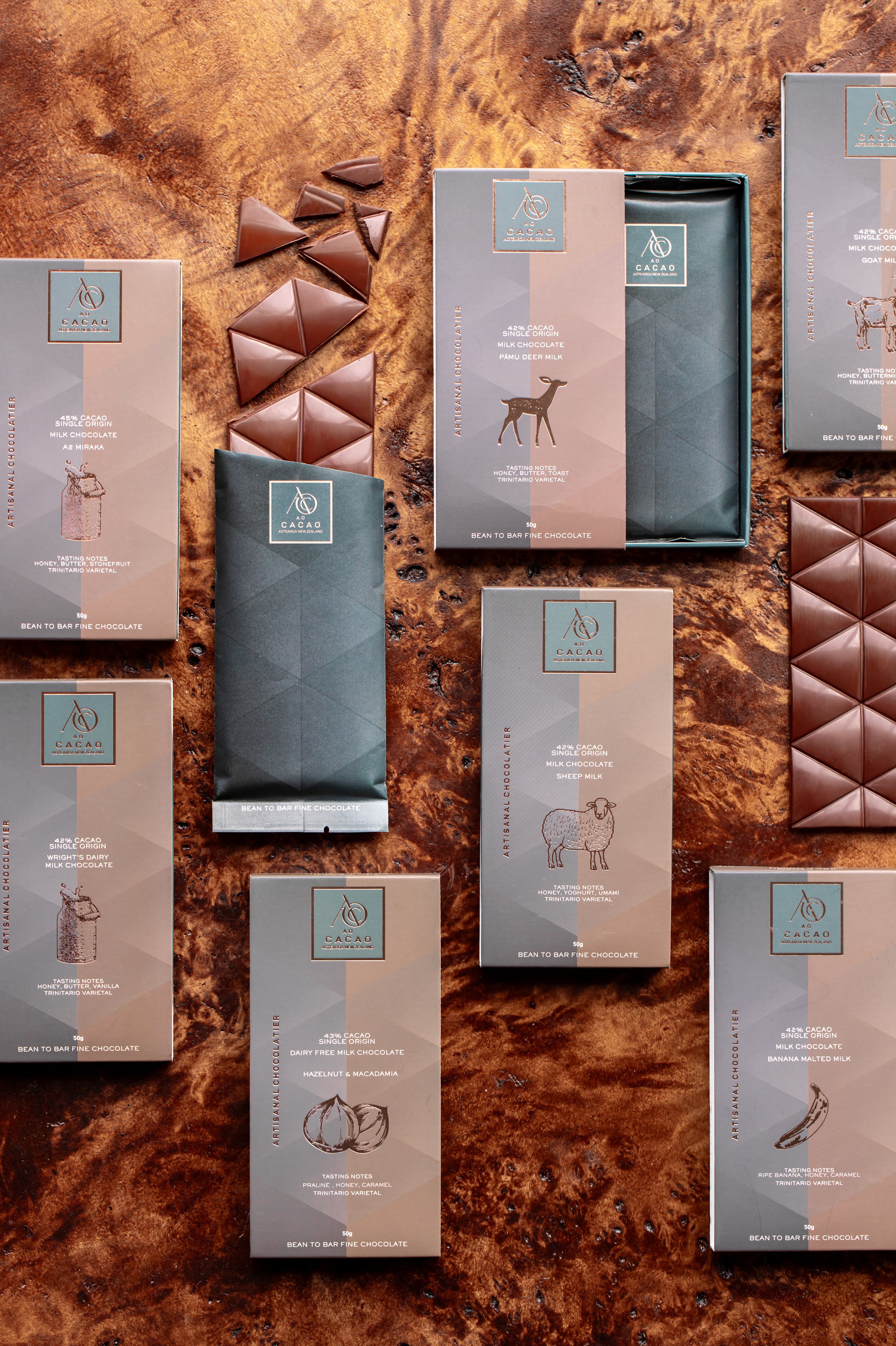42% NZ Banana Malted Milk Chocolate